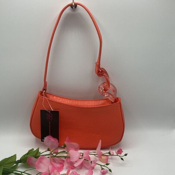 Womens Small Contemporary Handbag Shoulder Bag Purse - Picture 1 of 4